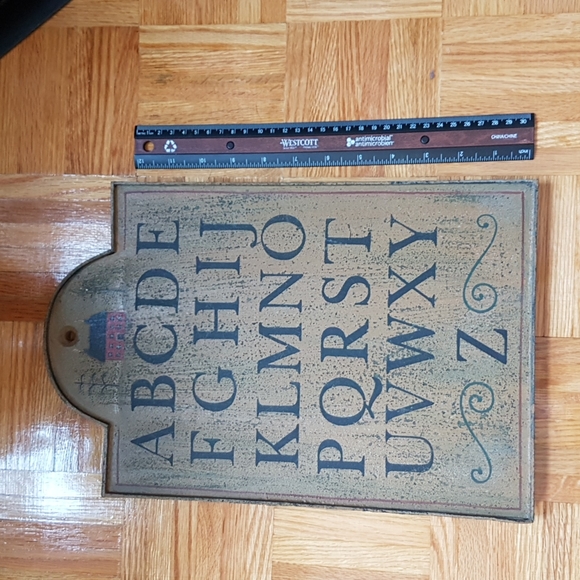 Vintage A to Z wall decor Halloween - Picture 4 of 4